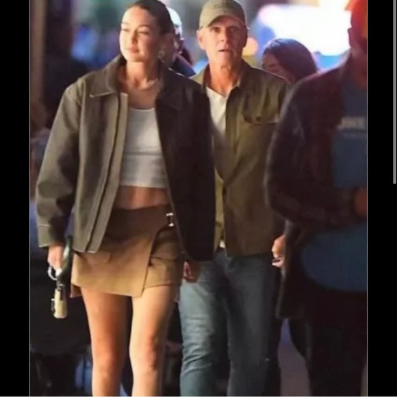 Mango oversized distressed leather jacket - Picture 2 of 5